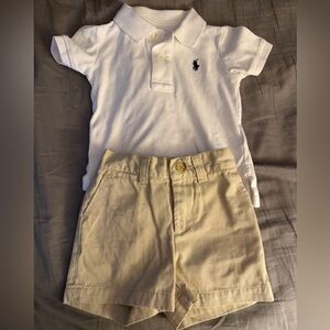 2pc Ralph Lauren Infant Set
